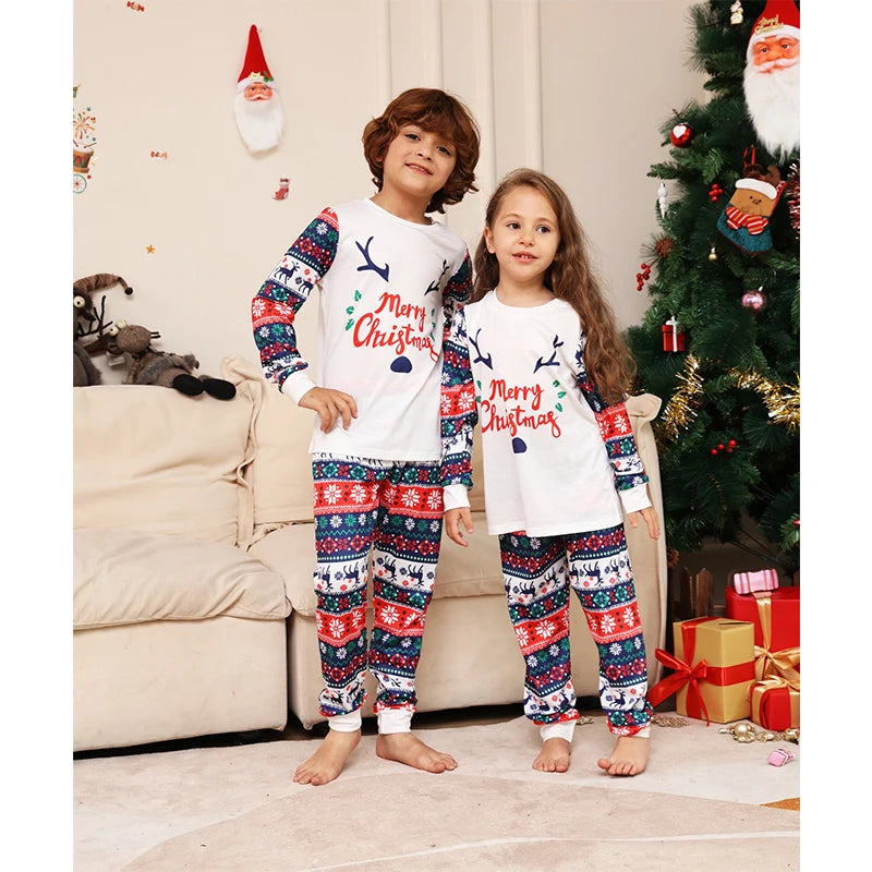 Antler Christmas Pyjama Set