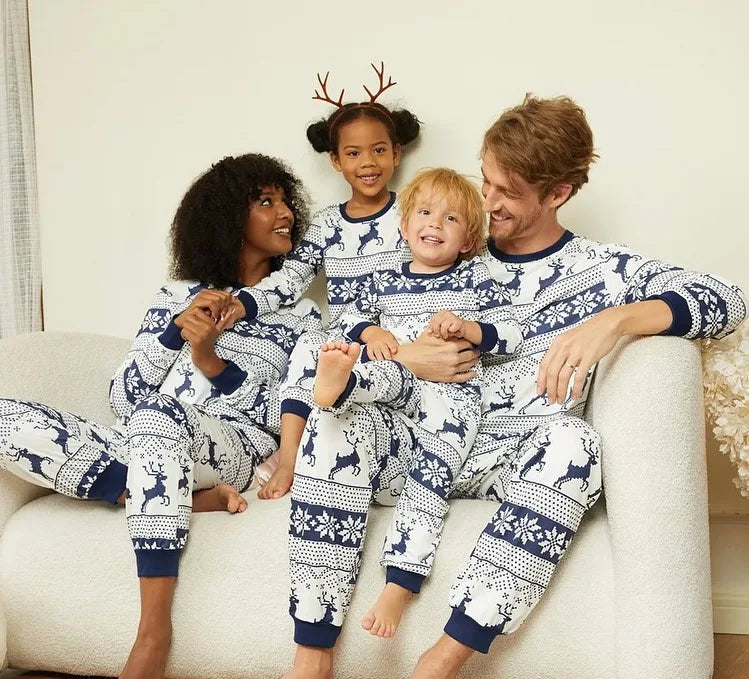 Navy Elk Pyjamas