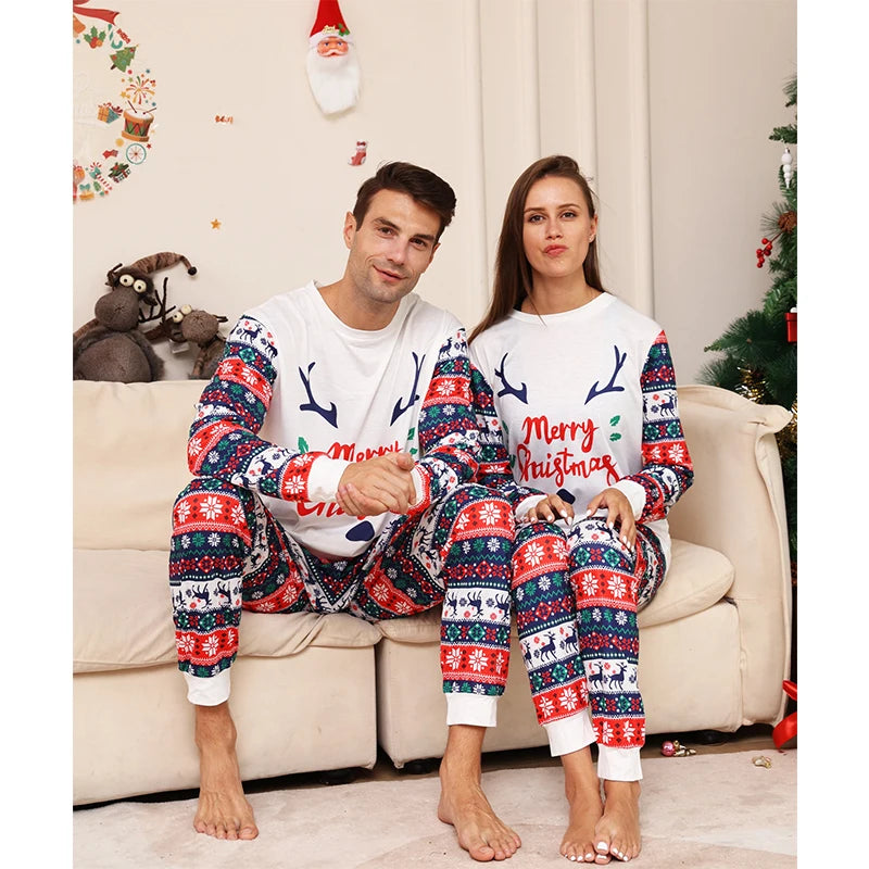Antler Christmas Pyjama Set
