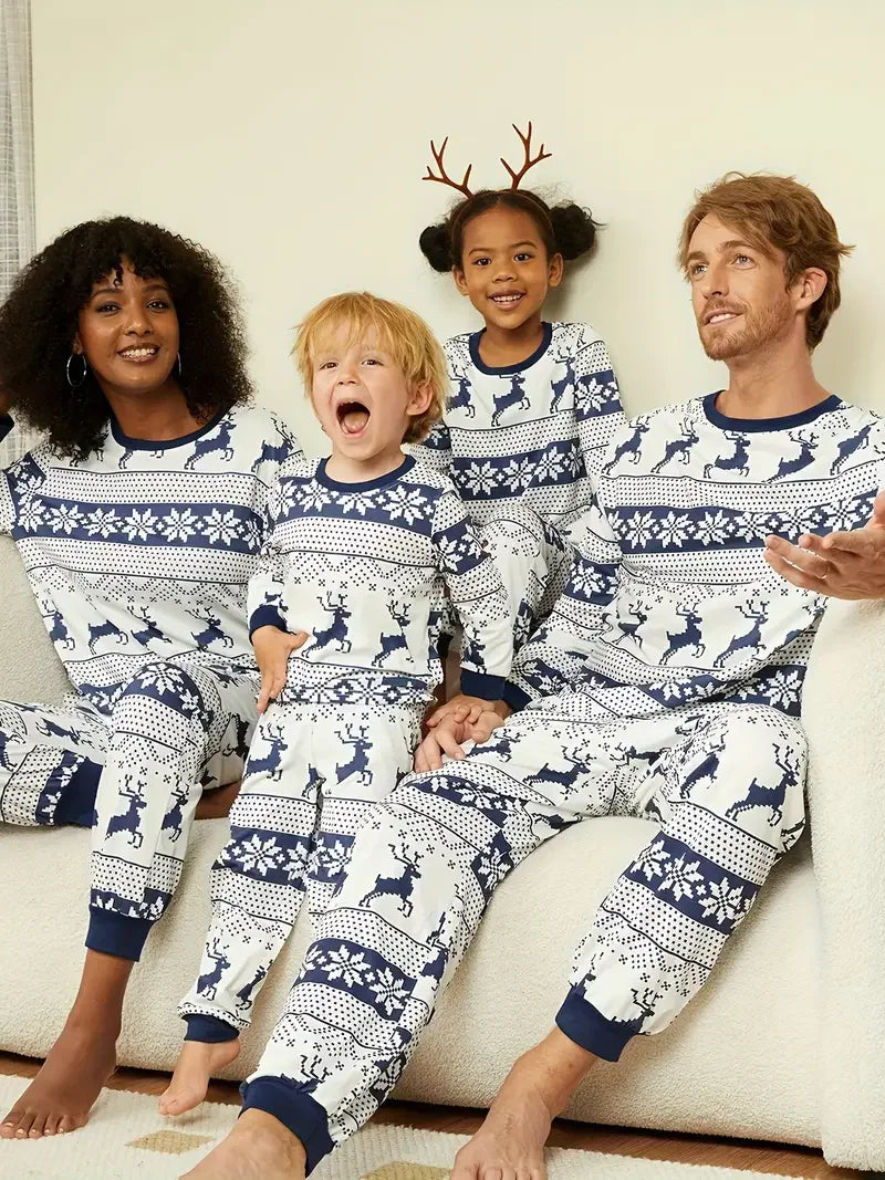 Navy Elk Pyjamas