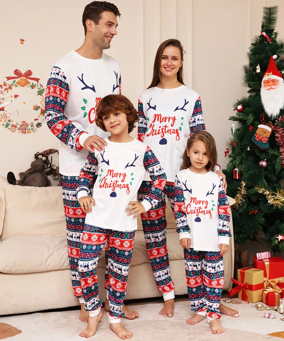 Antler Christmas Pyjama Set
