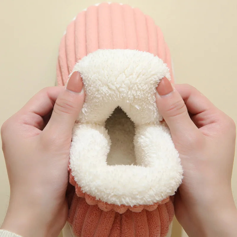 Cosy Thick Plush Home Slippers
