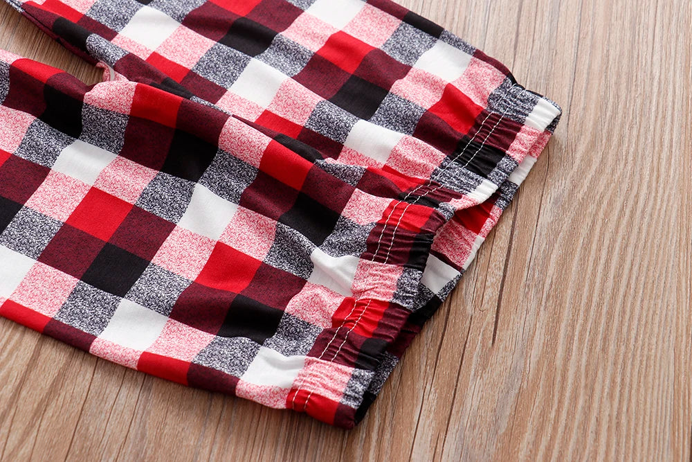 Beige Reindeer Pyjama Set