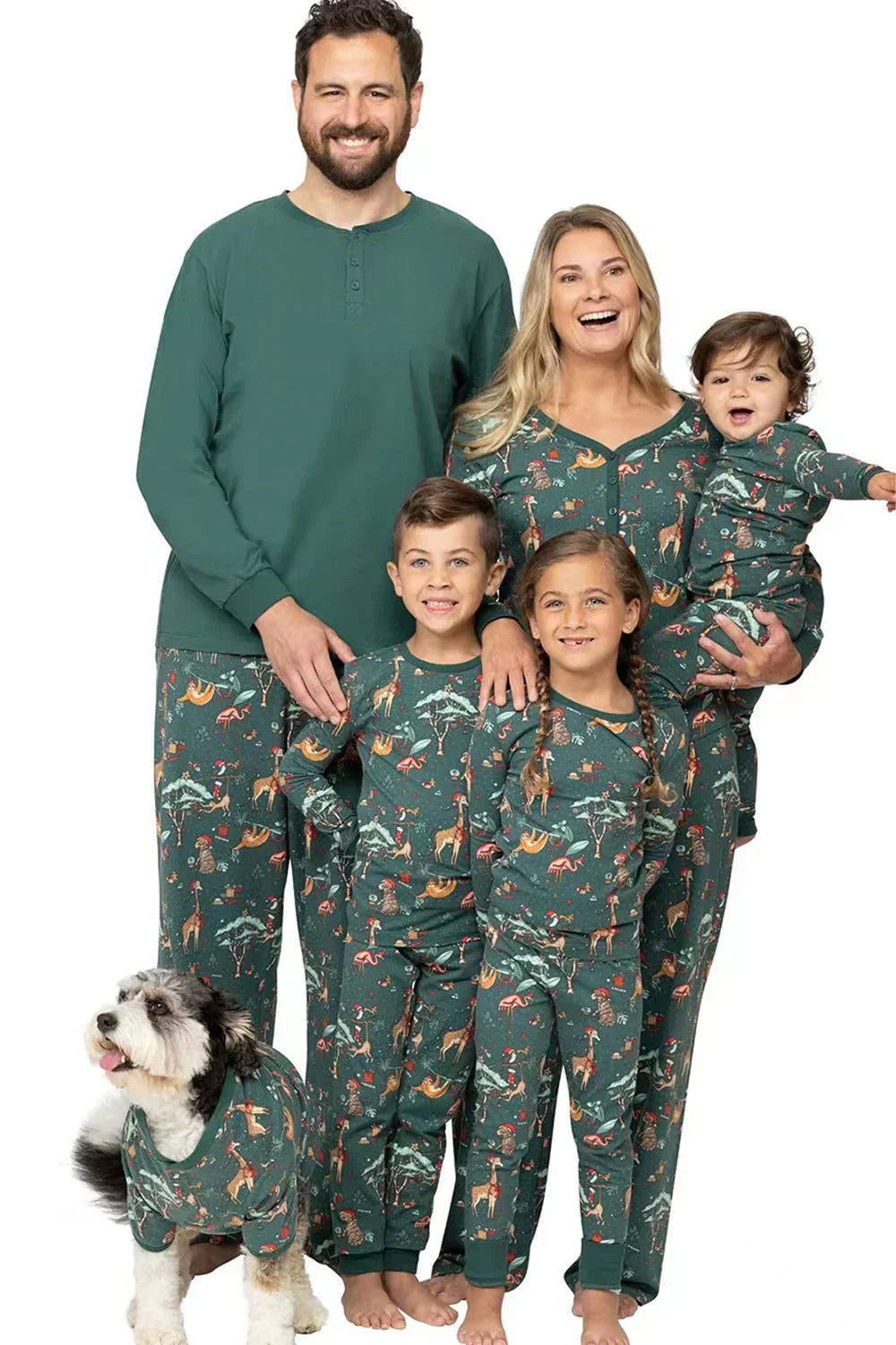 Festive Green Pyjama Set