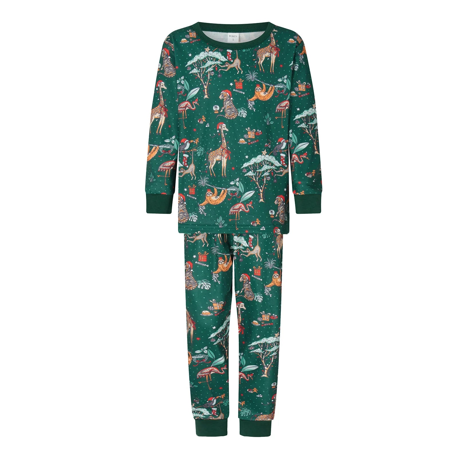 Festive Green Pyjama Set