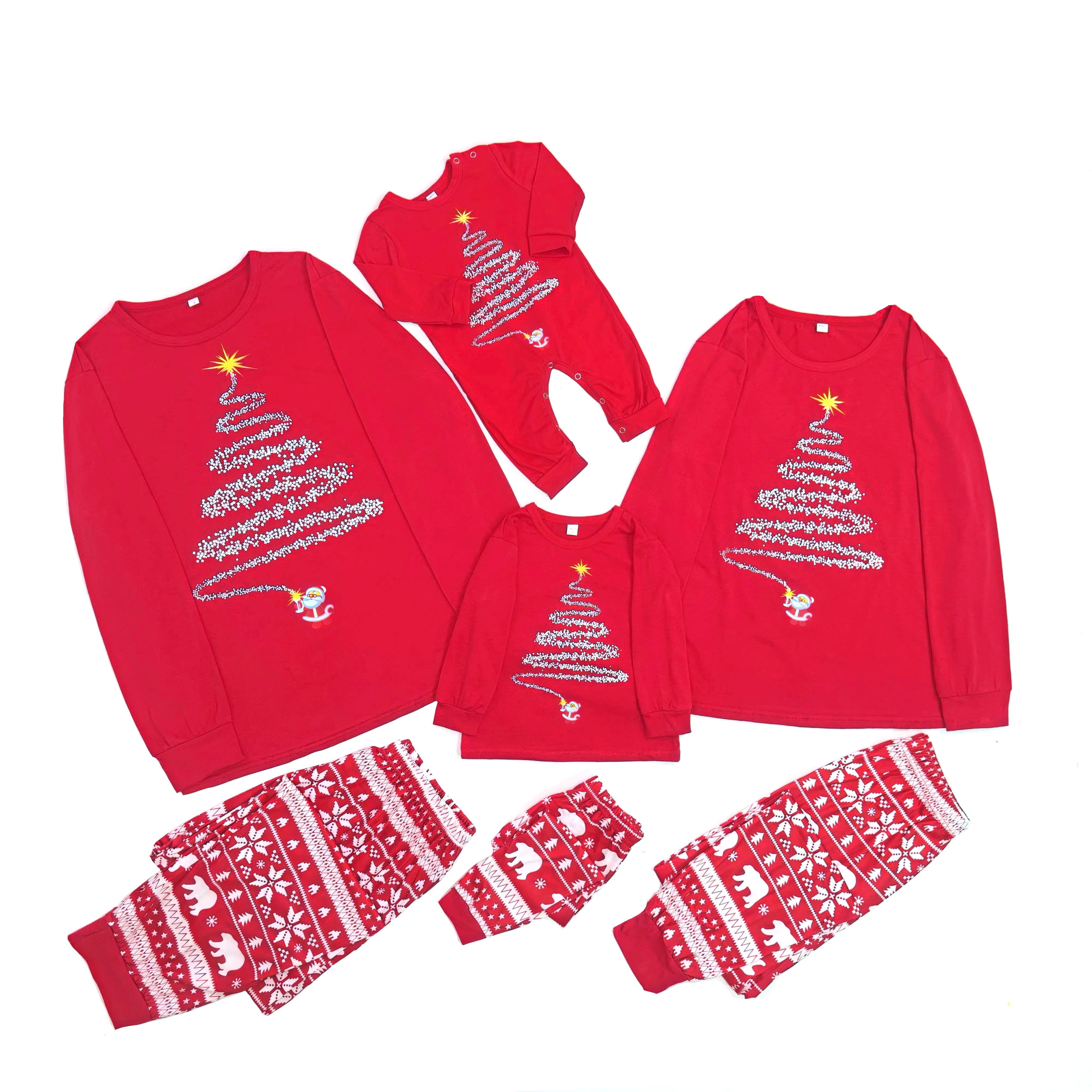 Christmas Tree Pyjama Set