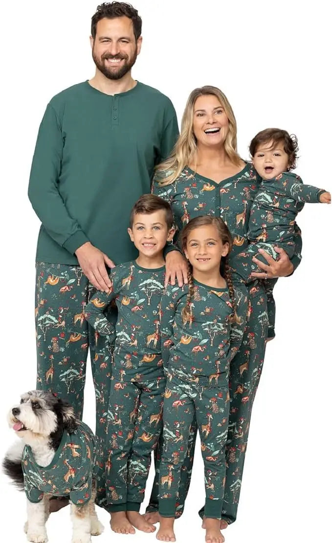 Festive Green Pyjama Set