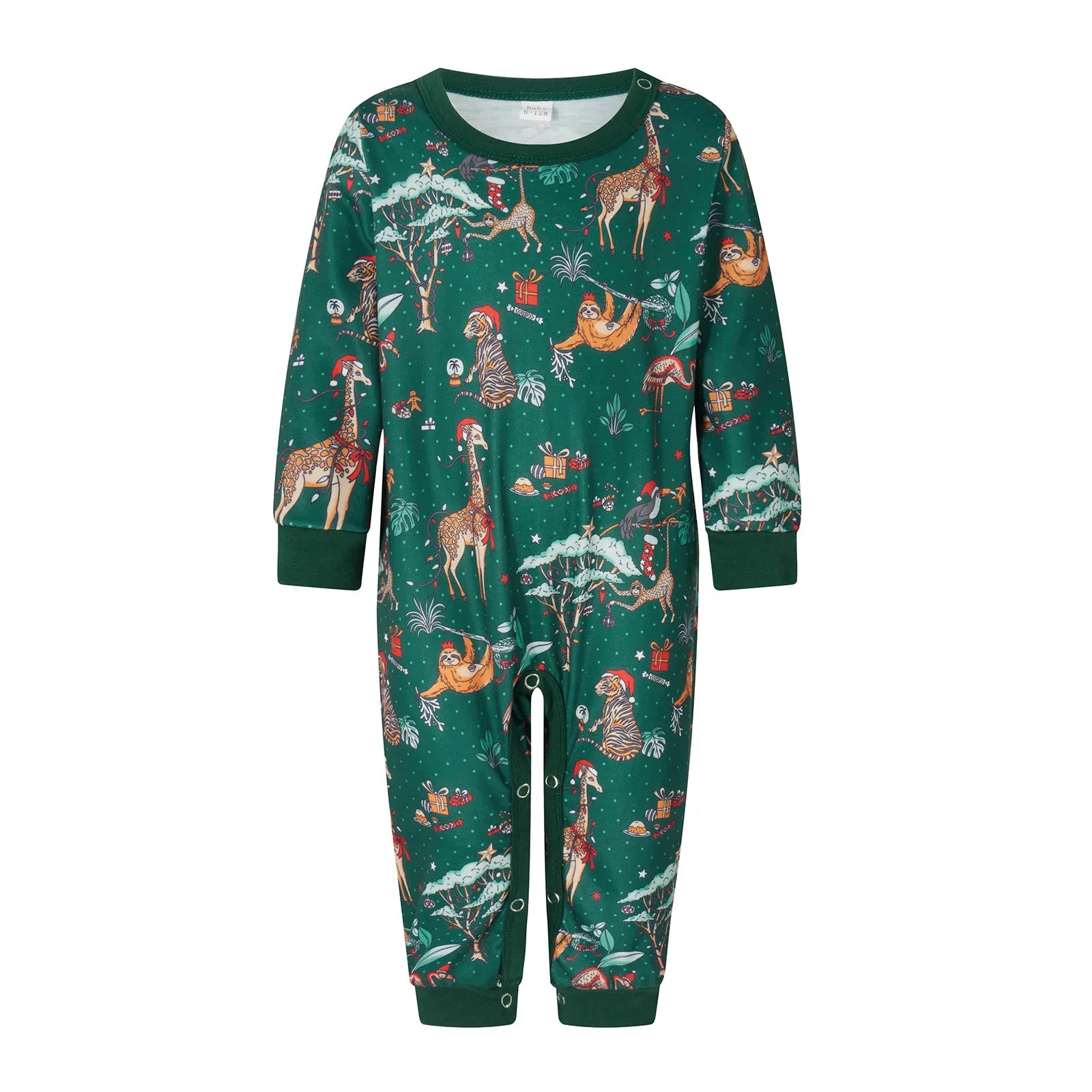 Festive Green Pyjama Set
