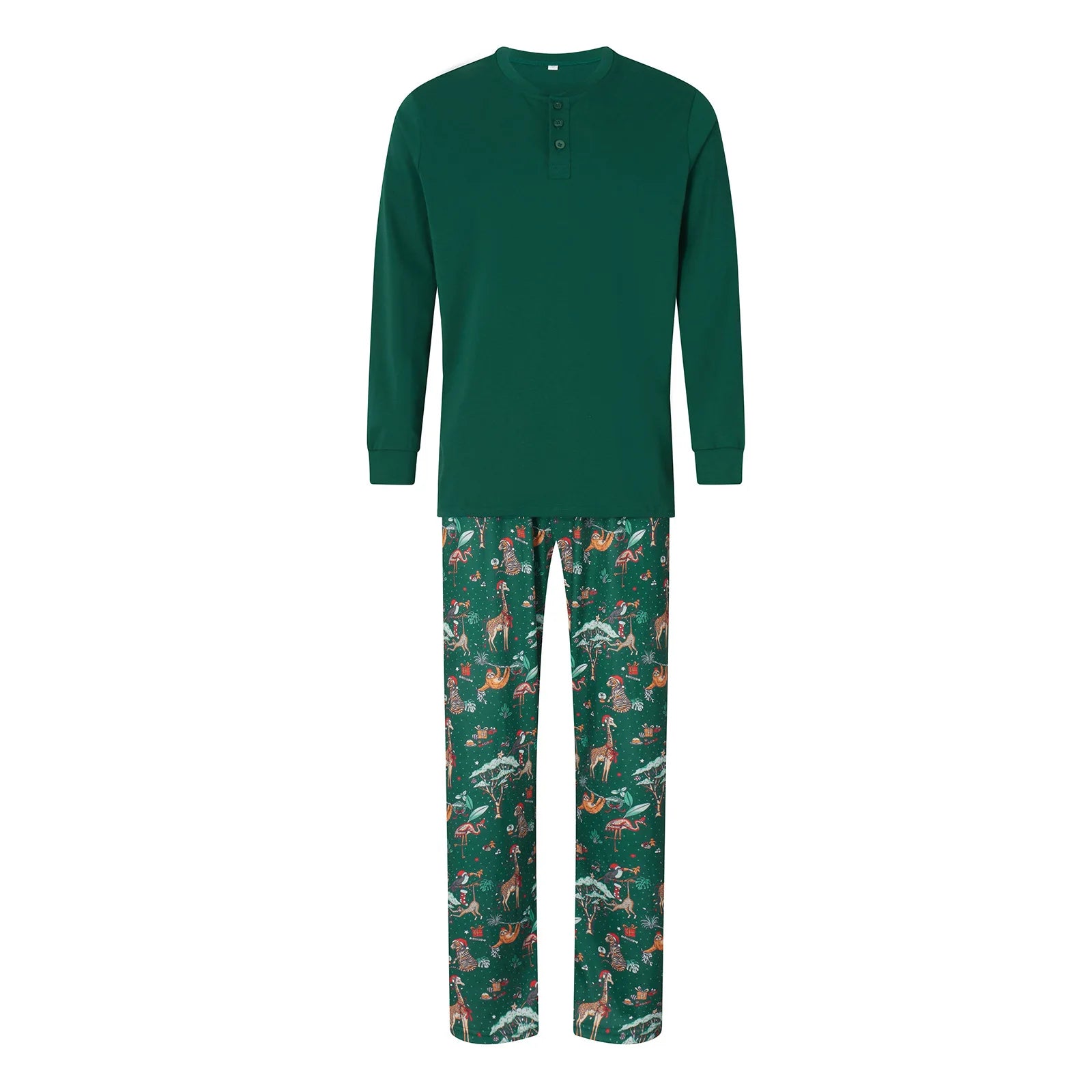 Festive Green Pyjama Set