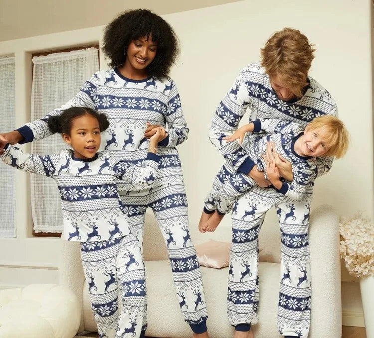 Navy Elk Pyjamas