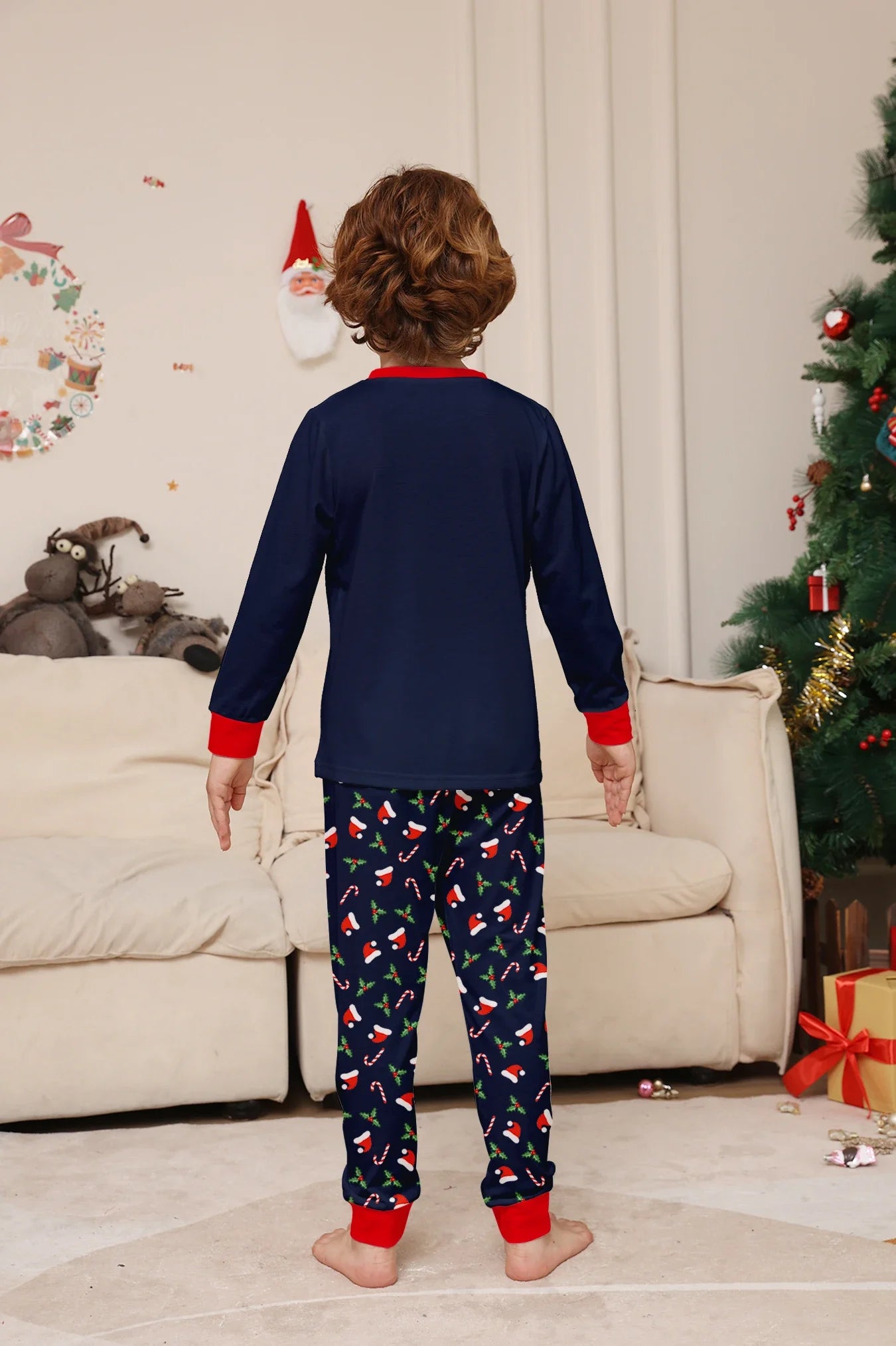 Blue Merry Christmas Set