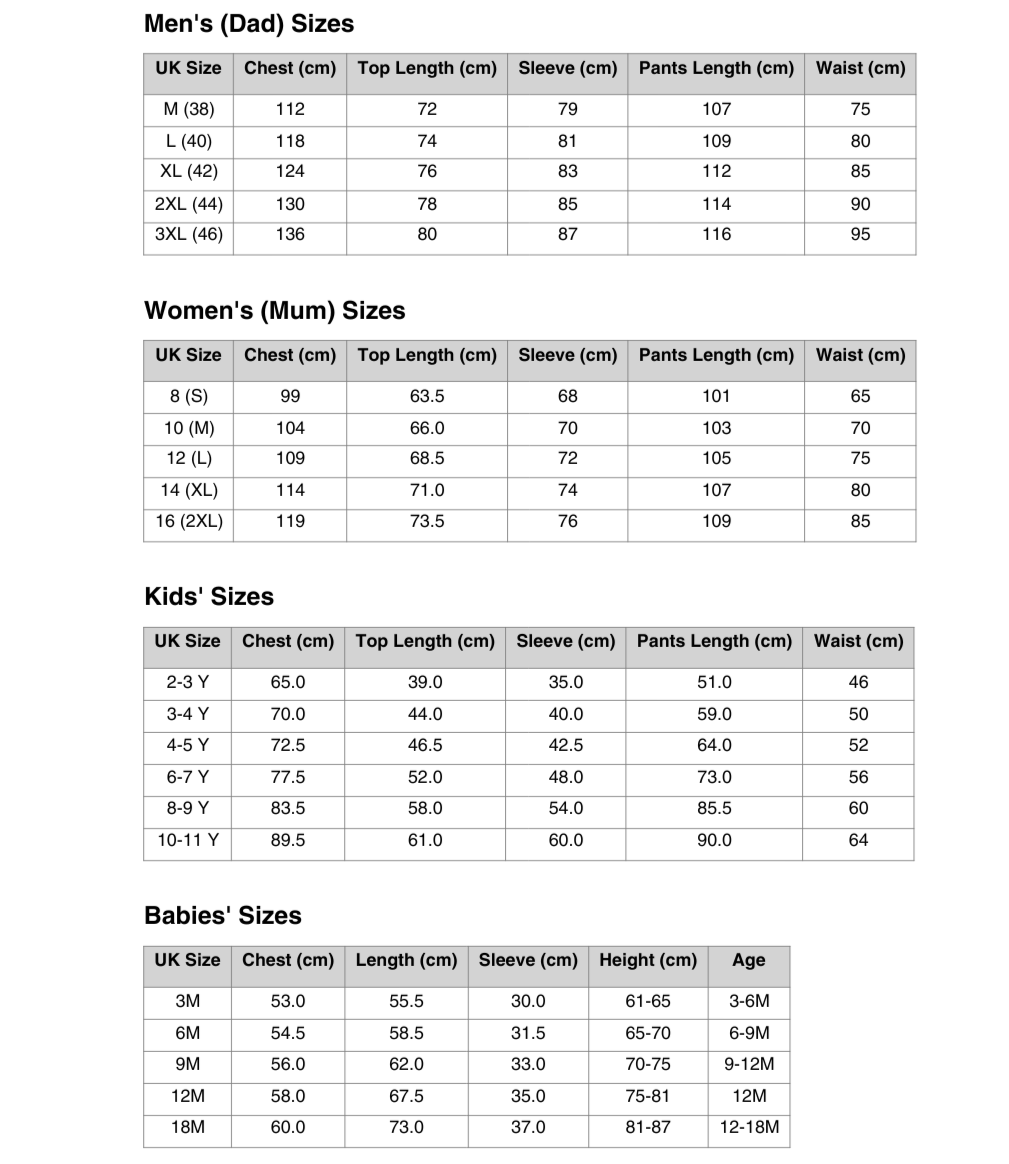 Christmas Tree Pyjama Set