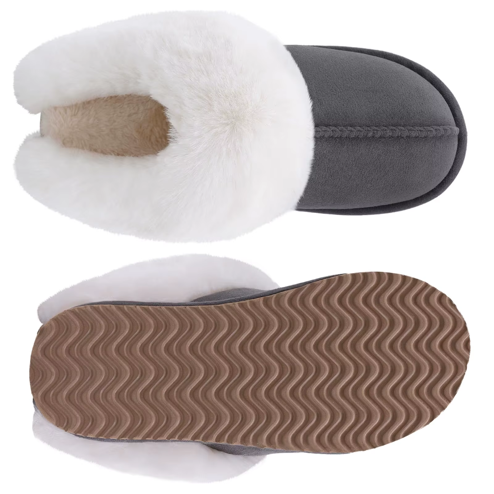 Fluffy Mule Slippers